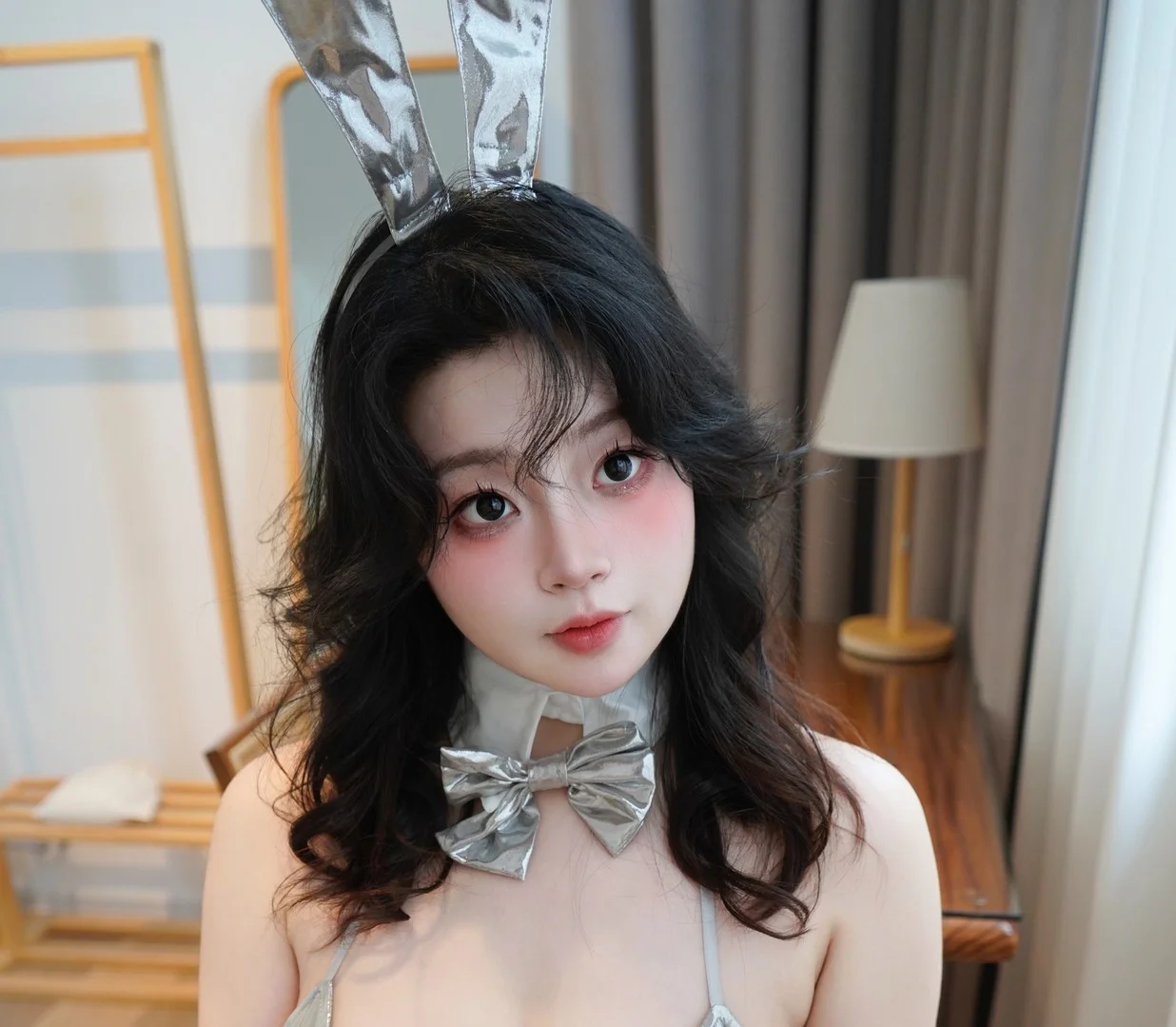 一只毛毛帽写真图片(2)